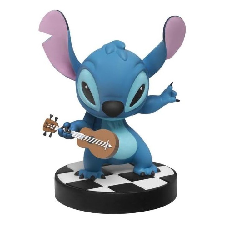 Figura Stitch Guitarrista Hero Box Stitch Disney 8cm