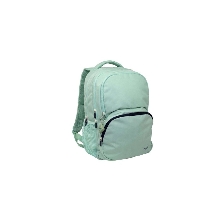 Milan Serie 1918 Mochila Escolar 25L - 3 Bolsillos Delanteros + 2 Bolsillos Laterales - Asas Regulables y Acolchadas - Tamaño
