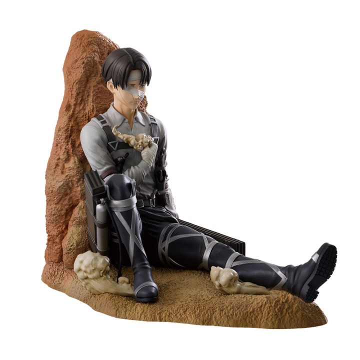 Figura Ichibansho Levi Battle of Heaven and Earth Mega Impact Attack on Titan 11cm