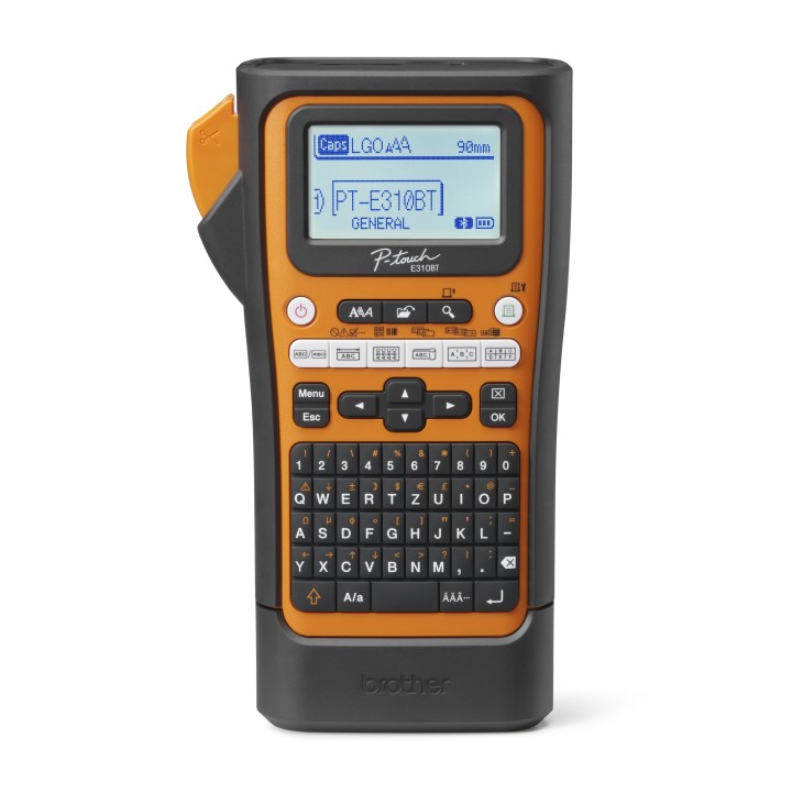 Brother PT-E310BTVP impresora de etiquetas Transferencia térmica 180 x 180 DPI 20 mm/s Inalámbrico y alámbrico HSE/TZe