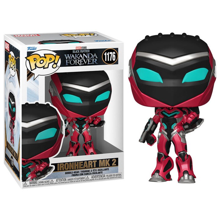 Figura POP Marvel Black Panther Wakanda Forever Ironheart MK2