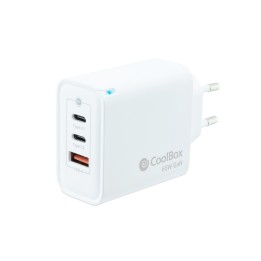 CoolBox Cargador USB 65W con tecnología GaN