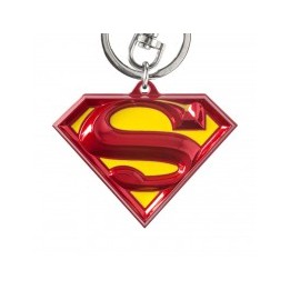 Llavero peltre color logo superman