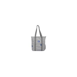 Oxford B-Ready Tote Bag Bolso de Tela Ecologica - Poliester Reciclado RPET - Asa Larga para Bandolera - Color Gris