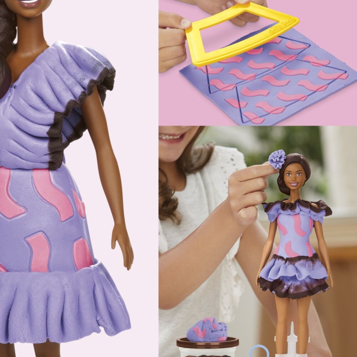 Volantes de Modista Barbie Play-Doh