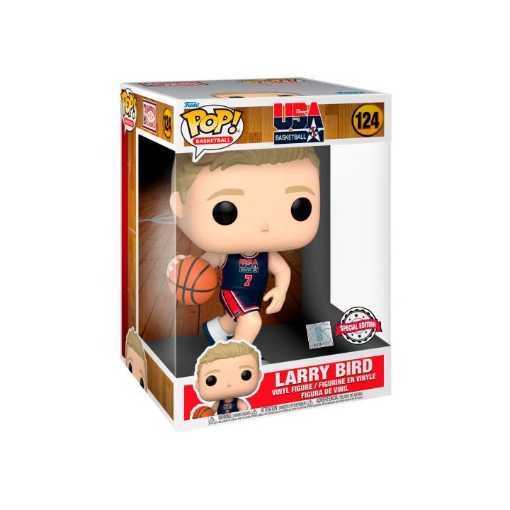Figura POP NBA Larry Bird 1992 Team US Navy Jersey Exclusive 25cm