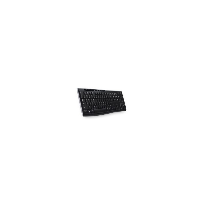 Logitech Wireless Keyboard K270 teclado RF inalámbrico QWERTZ Alemán Negro