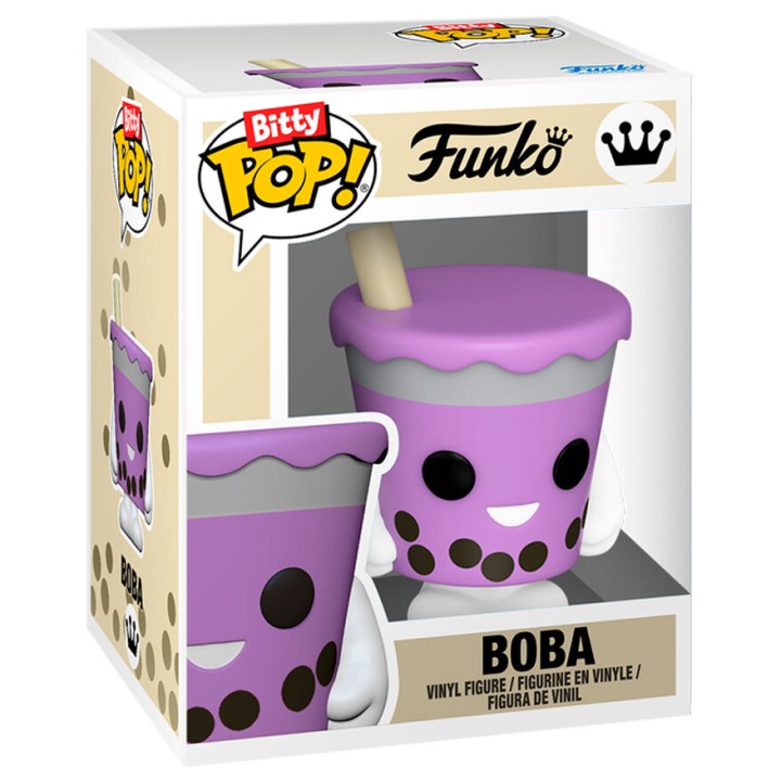Blister 3 llaveros con caja Bitty POP + figura Bitty POP Wearables