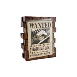 Hucha one piece affiche wanted law