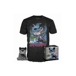 Pop & tee dc jim lee catwoman funko + camiseta talla m