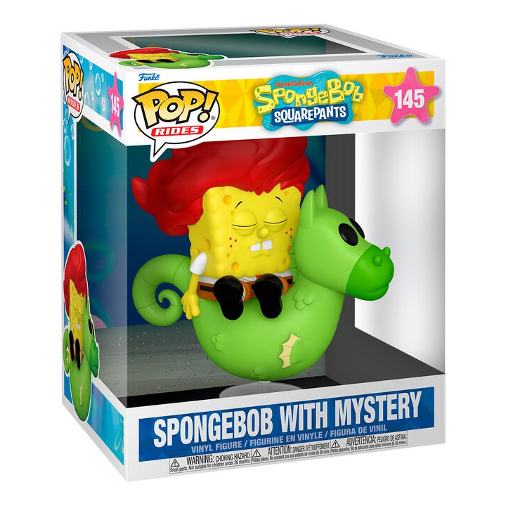 Figura POP Rides Deluxe Bob Esponja SquarePants Spongebob with Mystery