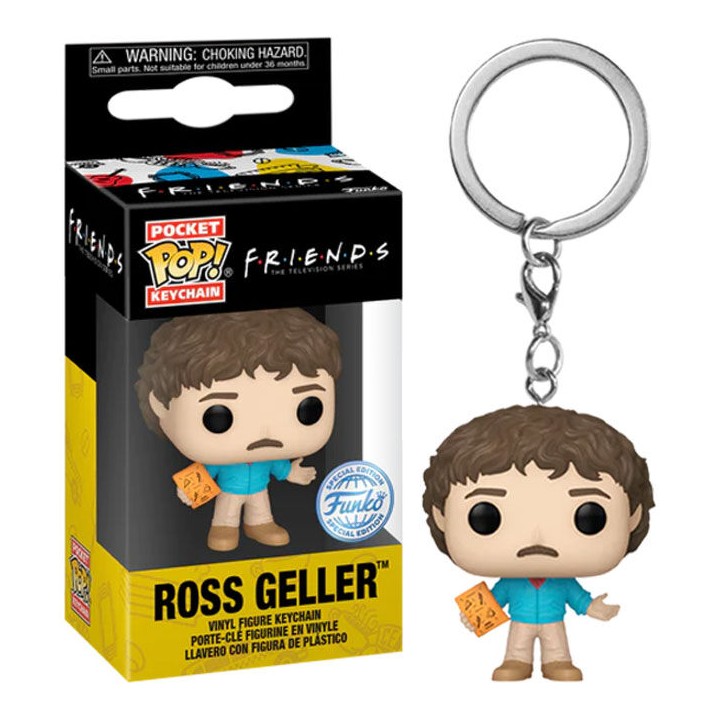 Llavero Pocket POP Friends Ross Geller Exclusive