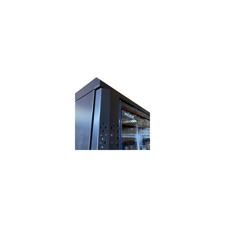 Phasak Armario Rack PRO 19" 32U 600 x 800 negro con ventilación - PHO 6832