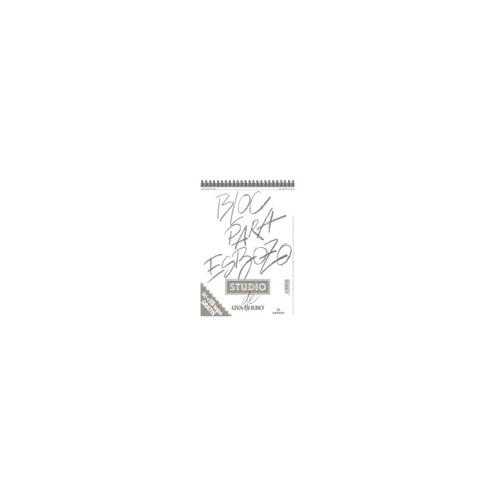 Canson Bloc para Esbozo A4 90+10 Hojas Gratis - Grano Ligero 90gr - Formato Album con Espiral Microperforado - Color Blanco