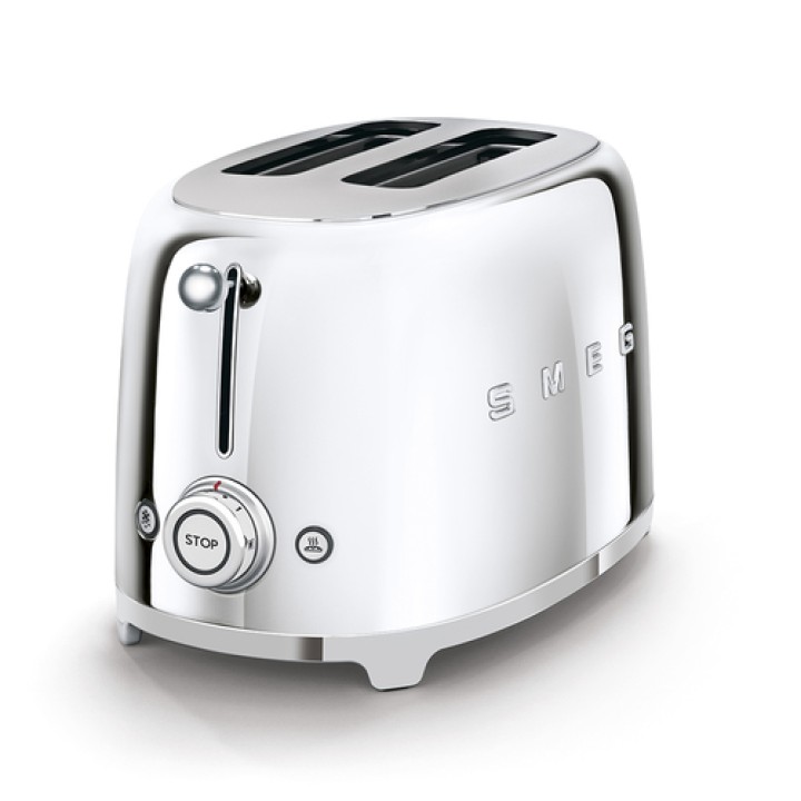 Smeg TSF01SSEU tostadora 6 2 rebanada(s) 950 W Cromo