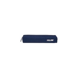 Milan Serie 1918 Estuche Mini Redondo - Tejido Resistente a las Roturas y Rasgaduras - Medidas 20,5x4,5x5cm - Color Azul Oscuro