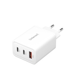 Intenso POWER ADAPTER 1XUSB-A/2XUSB-C/7806512 Universal Blanco Corriente alterna Carga rápida Interior