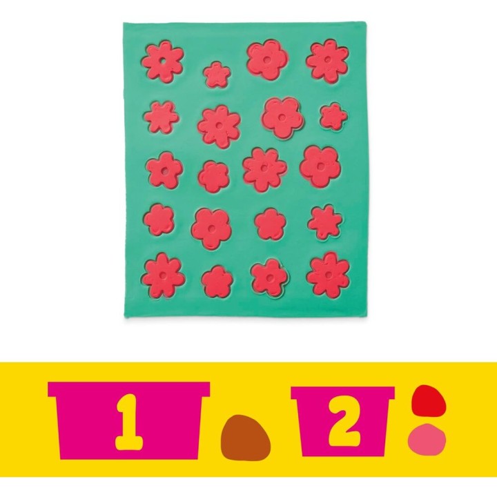 Rosas y Cerquillos Barbie Play-Doh