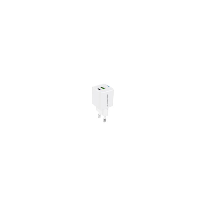 Conceptronic ALTHEA16W cargador de dispositivo móvil Universal Blanco Corriente alterna Carga rápida Interior
