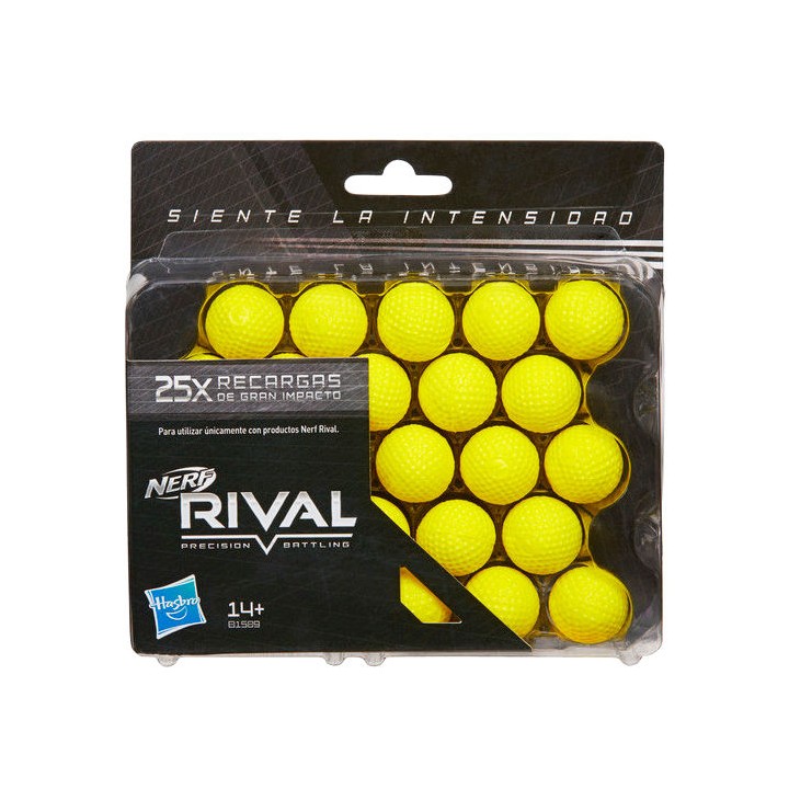 Blister 25 Recargas Rival Nerf