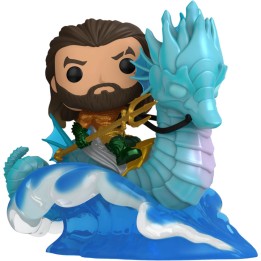 Figura POP Rides Deluxe DC Comics Aquaman y el Reino Perdido Aquaman on Storm