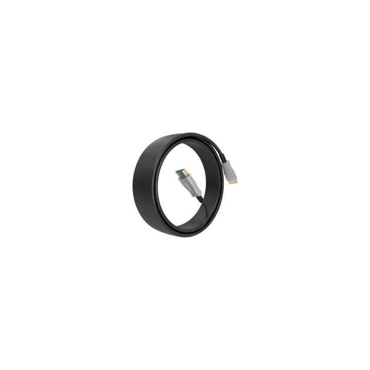 AISENS Cable HDMI V2.0 AOC Premium Alta Velocidad / HEC 4K@60Hz 18Gbps, A/M-A/M, Negro, 10 m