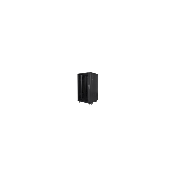 Lanberg FF01-6622-12B armario rack 22U Rack o bastidor independiente Negro