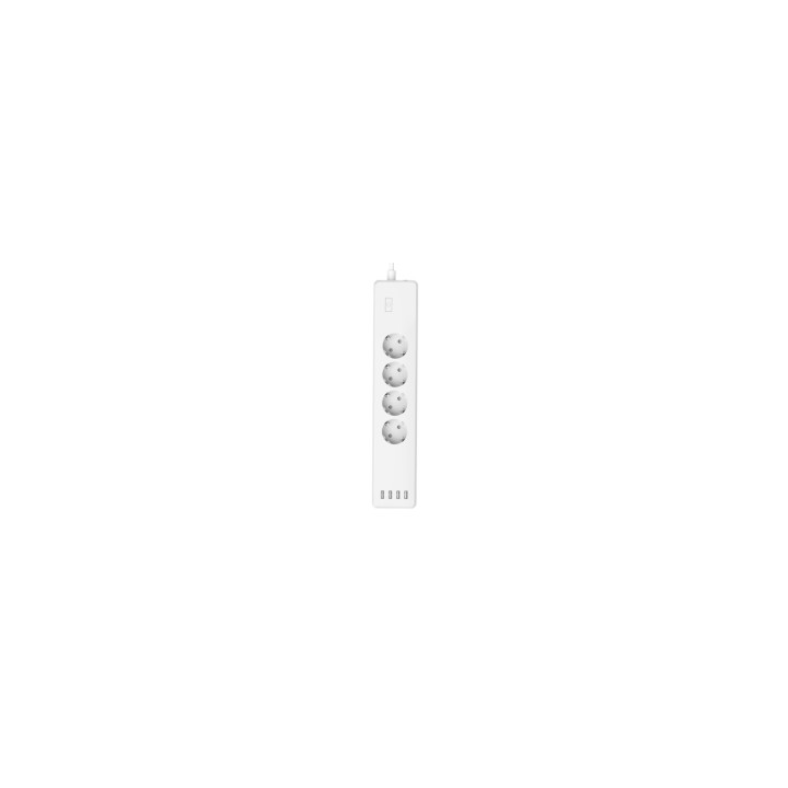 Hama | Regleta Inteligente WiFi con 4 enchufes y 4 USB (Enchufe múltiple sin hub/Gateway, con USB, 4 enchufes, con protección