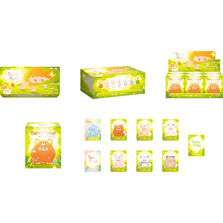 Muñeco sorpresa Bosque peludo Giggle Monster surtido