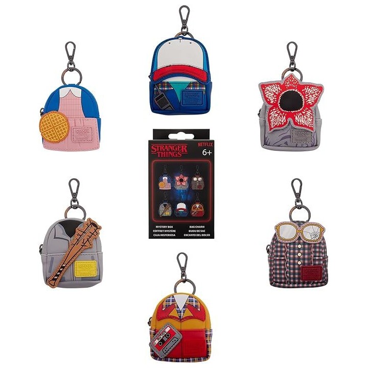 Llavero Mochila Charms Netflix Stranger Things 10th Anniversary Mystery