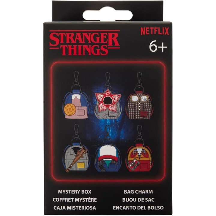 Llavero Mochila Charms Netflix Stranger Things 10th Anniversary Mystery