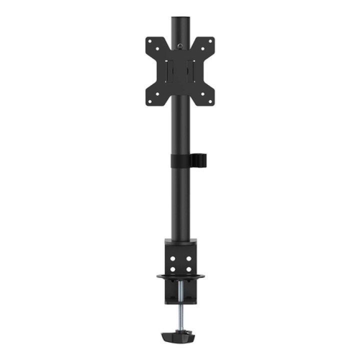 AISENS Soporte de mesa eco giratorio e inclinable para monitor/TV 10kg (3 Pivotes, 1 Brazos) de 17-32, Negro