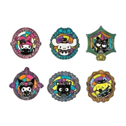 Blind Box Mystery Enamel Pin Halloween Hello Kitty and Friends Loungefly surtido