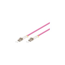 WP WPC-FP4-5LCLC-075 Cable de fibra óptica e InfiniBand 7,5 m LC Violeta