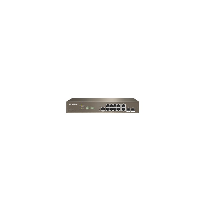 IP-COM Networks G5312F switch Gestionado L3 Gigabit Ethernet (10/100/1000) 1U Marrón