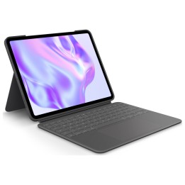 Logitech Combo Touch QWERTZ Alemán Smart Connector Grafito