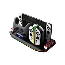 Estacion carga(consola+4 joy-con+ mando
