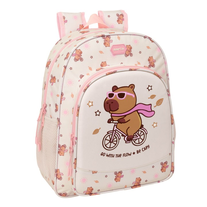 Mochila Capibara 38cm adaptable
