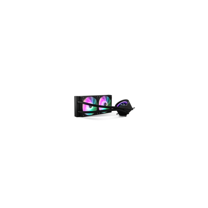NOX X-240 LCD Procesador Refrigerador de aire 12 cm Negro 1 pieza(s)