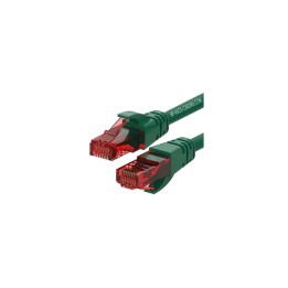 WP WPC-PAT-6U002G cable de red Negro, Verde 5 m Cat6 U/UTP (UTP)