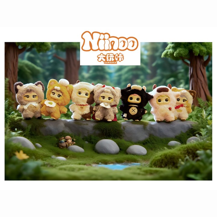Muñeco llavero sorpresa Blind Box Niinoo 17cm surtido