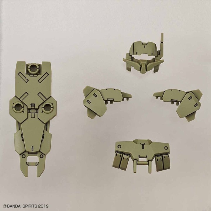 Set Armadura Opcional 30MM Combate Cuerpo a Cuerpo Verde Oscuro