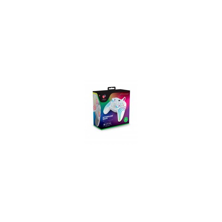 Controller wired Afterglow Wave Blanco