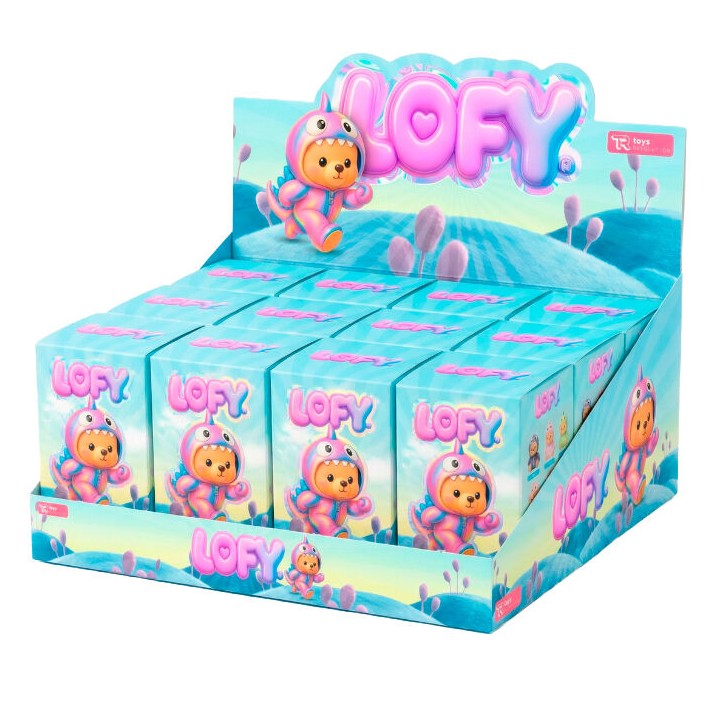 Muñeco sorpresa PVC Blind Box Oso Lofy 7cm surtido