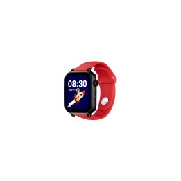 Save Family PLUS SmartWatch con GPS y llamada Negro Correa Silicona Roja NO INCLUYE SIM