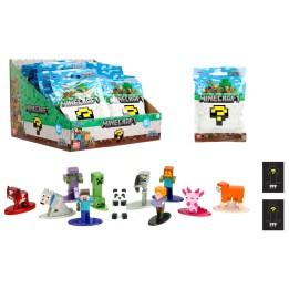 Figura sobre sorpresa metalfigs Minecraft 4cm surtido