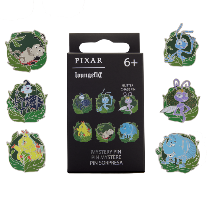 Blind Box Mystery Enamel Pin Bichos Disney Loungefly
