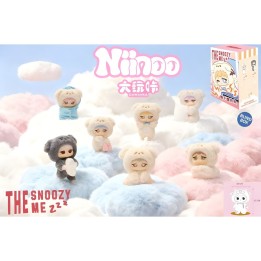 Muñeco llavero sorpresa Blind Box The Snoozy Me Series Niinoo 12cm surtido