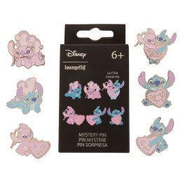 Blind Box Mystery Enamel Pin Angel & Stitch Disney Loungefly surtido