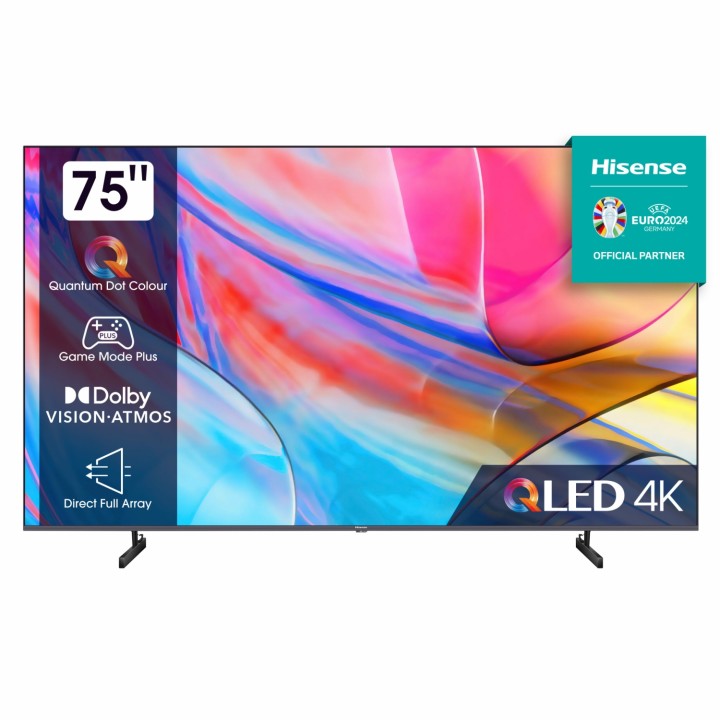 Hisense 75A79KQ Televisor 190,5 cm 75" 4K Ultra HD Smart TV Wifi negra